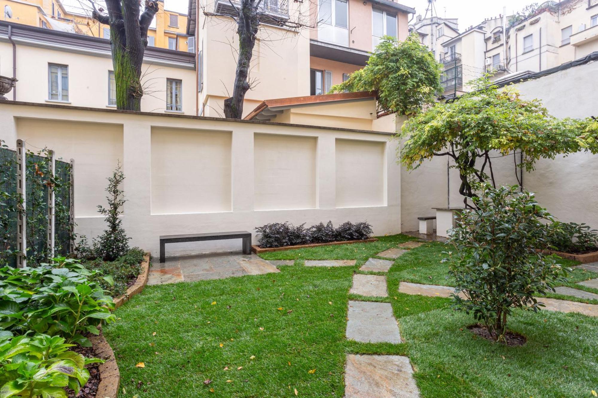 Sant Ambroeus Garden Apartment 밀라노 외부 사진